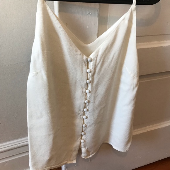 Frank & Oak Tops - Frank & Oak beautiful button front camisole